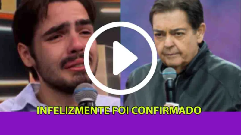 BOMBA: Filho de Faustão é o responsável por triste notícia: “Infelizmente ele… Ver mais