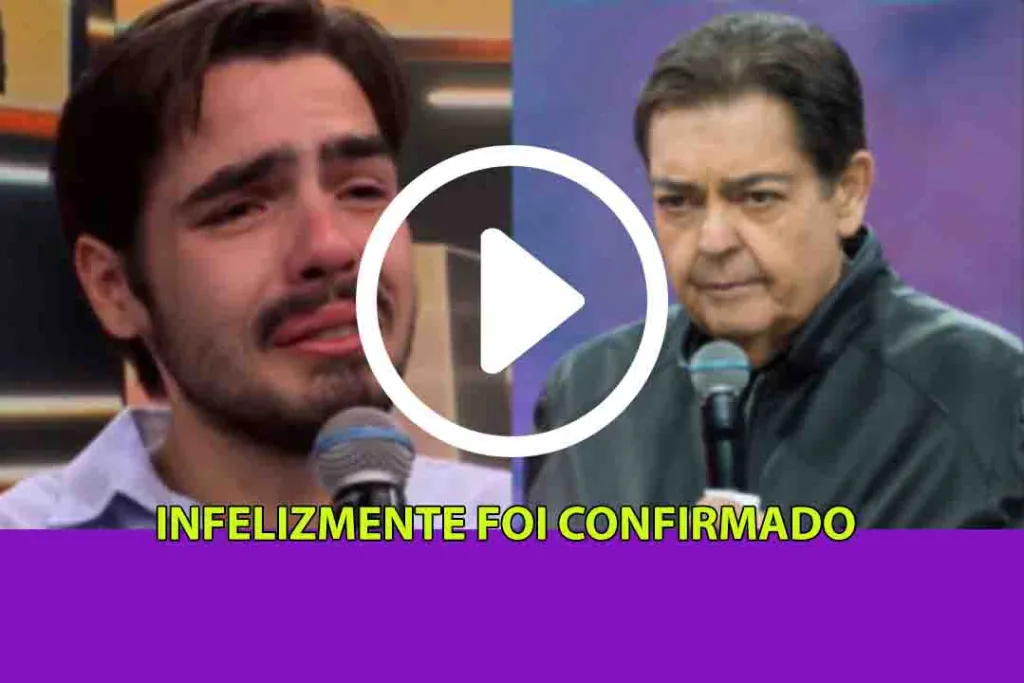 BOMBA: Filho de Faustão é o responsável por triste notícia: “Infelizmente ele… Ver mais