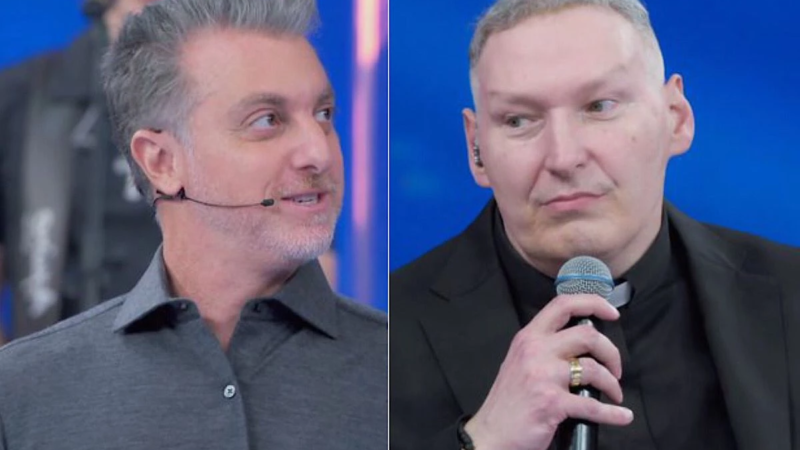 Luciano Huck faz pergunta íntima para Padre Marcelo Rossi e Ele Responde Na Car…Veja o vídeo