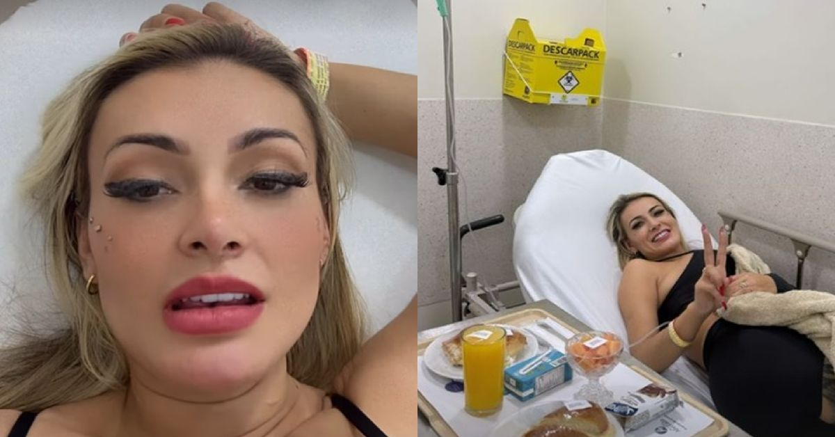 Andressa Urach É Internada Com D0res Nas Partes Íntimas Após Relações Com 8 Homens e Esto…Veja o vídeo