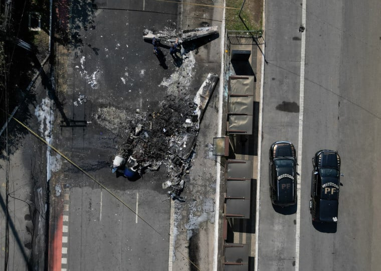 Só Veja Se Tiver Estômago! Primeira Imagem do Avião Que Caiu em São Paulo É de Partir o Cor…Veja a foto