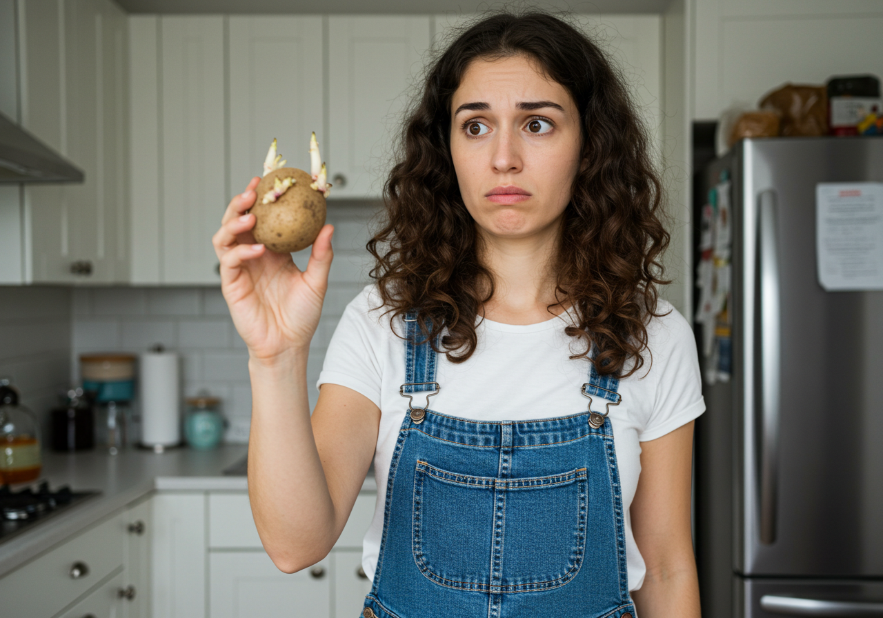 Se Você Achar Uma Batata Com Esses “Ramos” Jogue no Lixo Agora, Você Pode Pegar Ca… Ver mais