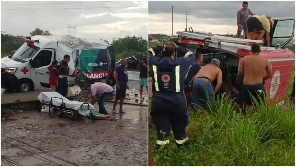 Premonição: Ambulância Vai Ajudar Outra E As Duas Capotam no Camin…Ver mais