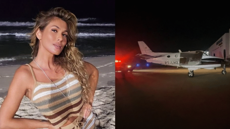 Última Mensagem de Lívia Andrade Antes do Acidente de Avião Assust…Ver mais